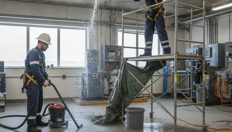 Emergency plumber servicing Dayton, OH homes for burst pipes and drain repairs