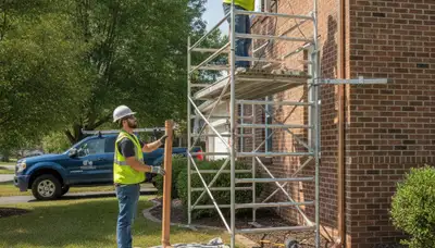 Plumber repairing pipes in Dayton, OH for local plumbing repair service