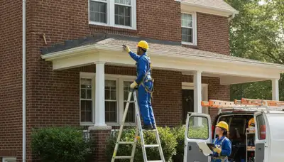 Plumber repairing a pipe in Dayton, OH for plumbing repair services