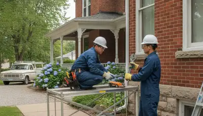 Dayton, OH plumbing repair technician providing residential pipe and leak repair service