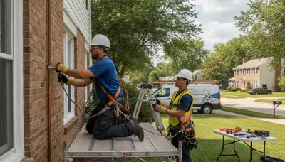 Professional plumber providing repair service in Dayton, OH for a local plumbing business