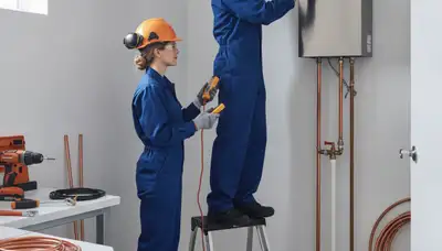 Tankless water heater installation service in Dayton, OH for efficient on-demand hot water